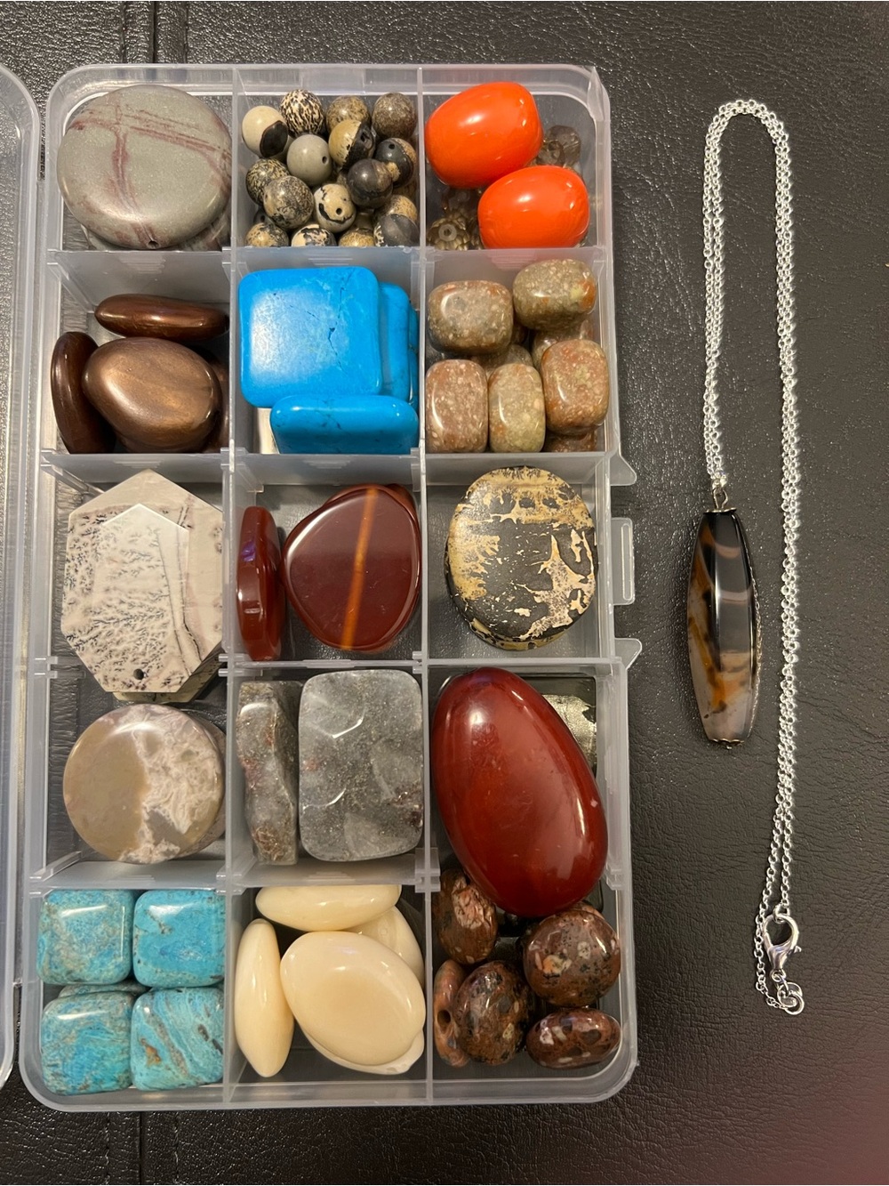 Craft Beads, NAVAJO MOJAVI DESERT - NO LIZARDS, Jewelry Supplies, loose bulk